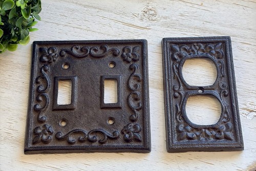 Vintage cast iron - iron, bronze