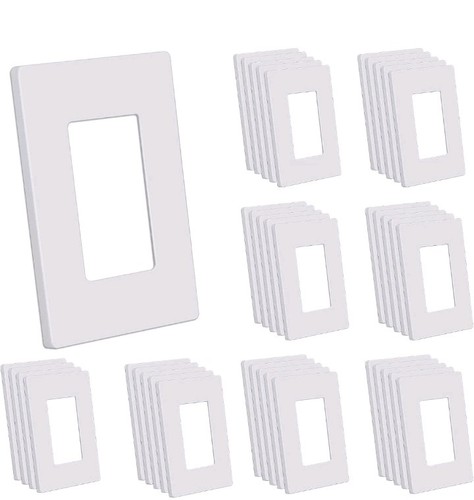 Cml screwless wall plates - plates,, 40