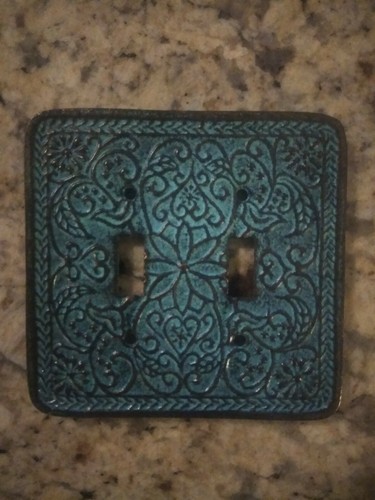 Metal double two toggle light - two,